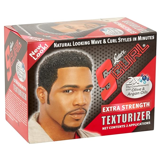 Luster' S Curl Texturizer With Argan And Olive Oil Kit Extra Strength x-pression