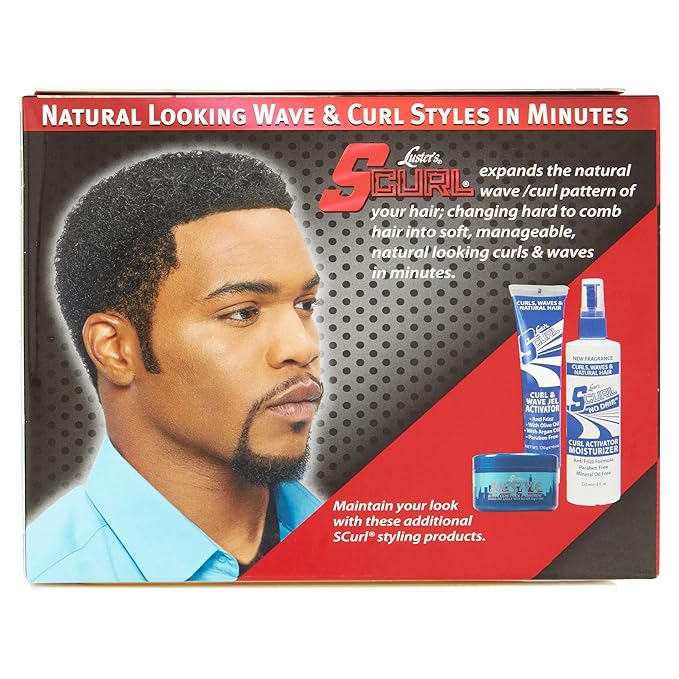 Luster' S Curl Texturizer With Argan And Olive Oil Kit Extra Strength x-pression