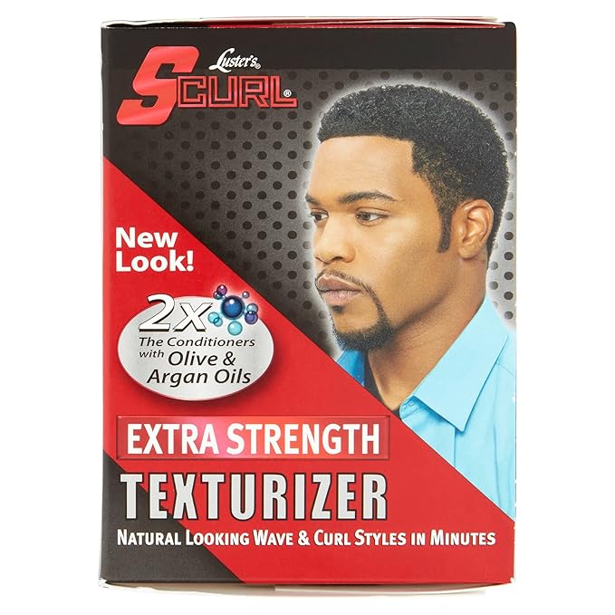 Luster' S Curl Texturizer With Argan And Olive Oil Kit Extra Strength x-pression