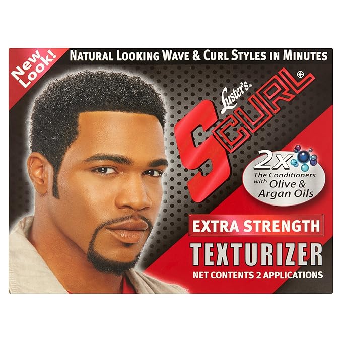 Luster' S Curl Texturizer With Argan And Olive Oil Kit Extra Strength x-pression