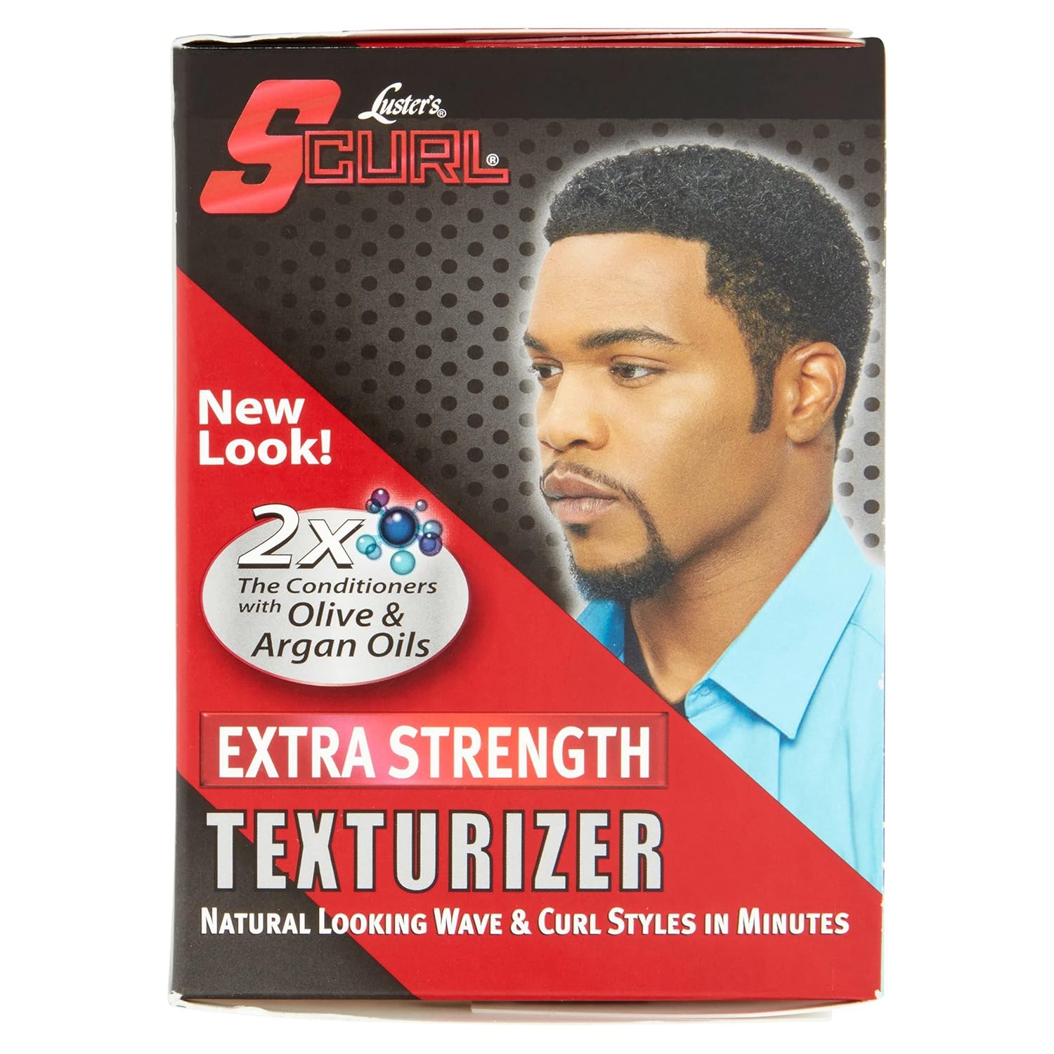Luster' S Curl Texturizer With Argan And Olive Oil Kit Extra Strength x-pression