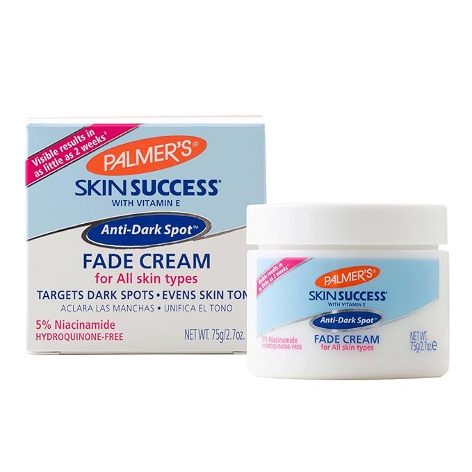 Palmer's Skin Success Anti-Dark Spot Fade Cream with Vitamin E and Niacinamide, Helps Reduce Dark Spots and Age Spots, Suitable for All Skin Types 2.7 Ounce x-pression
