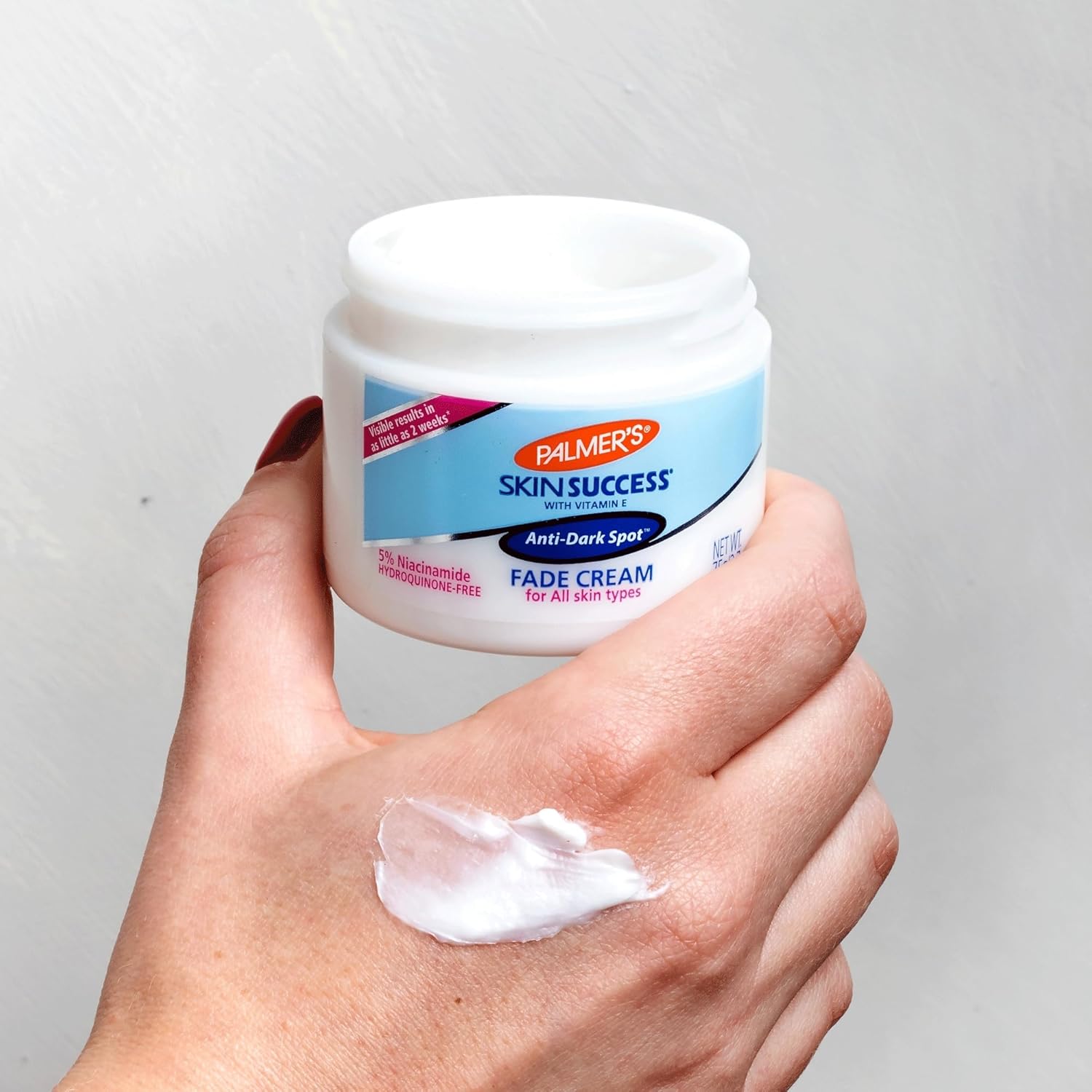 Palmer's Skin Success Anti-Dark Spot Fade Cream with Vitamin E and Niacinamide, Helps Reduce Dark Spots and Age Spots, Suitable for All Skin Types 2.7 Ounce x-pression