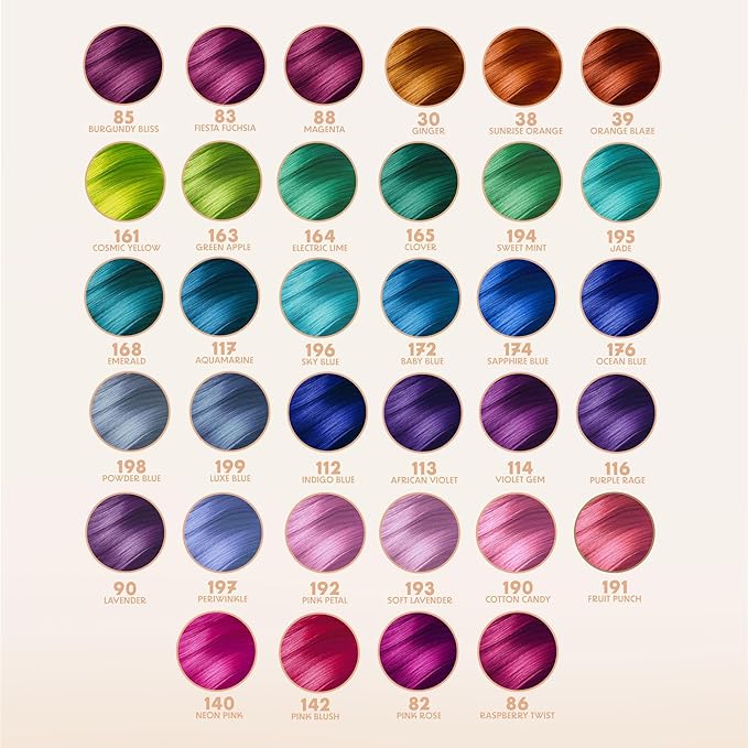 Adore Semi Permanent Hair Dye Alcohol Free Color | All Shades x-pression