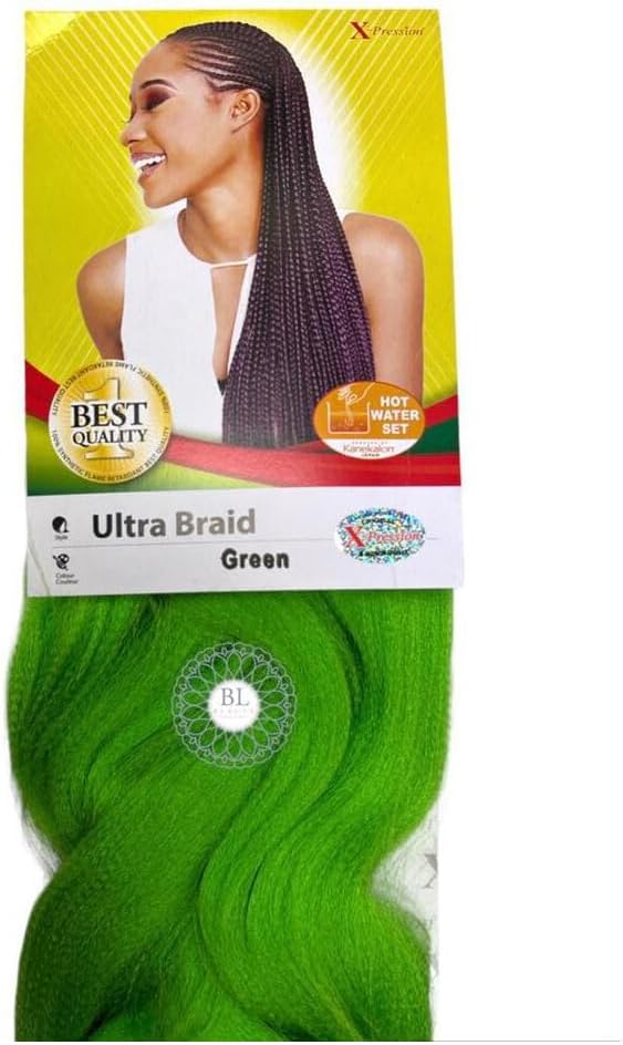 X-PRESSION Ultra Braiding Hair - Original Kanekalon, All Shade Available - 82'' x-pression