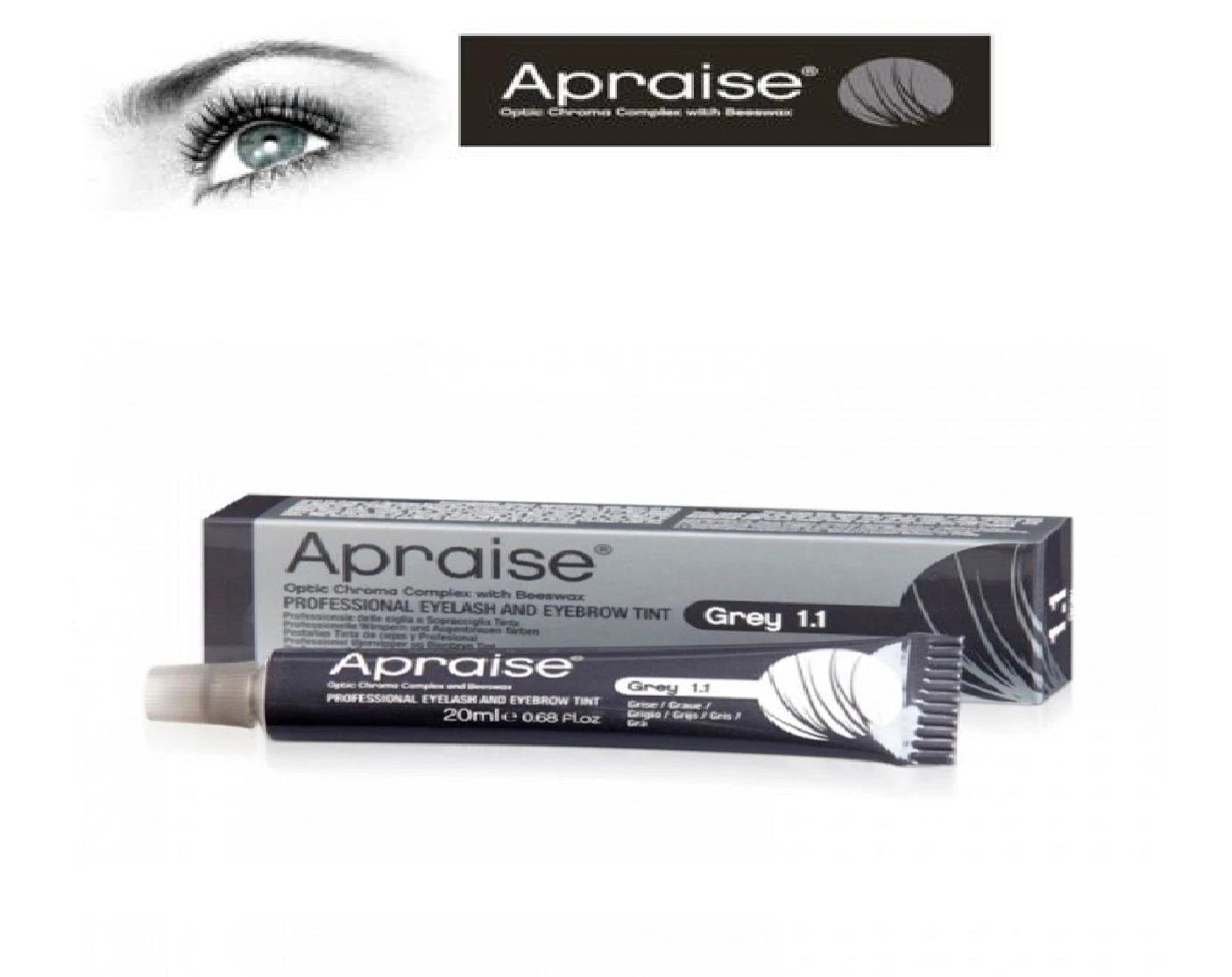 Apraise® Professional Eyelash & Eyebrow Tint Lash Full Kit x-pression
