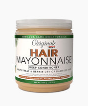 Originals by Africa's Best Hair Mayonnaise Deep Conditioner for Dry, Damaged Hair, 15 oz