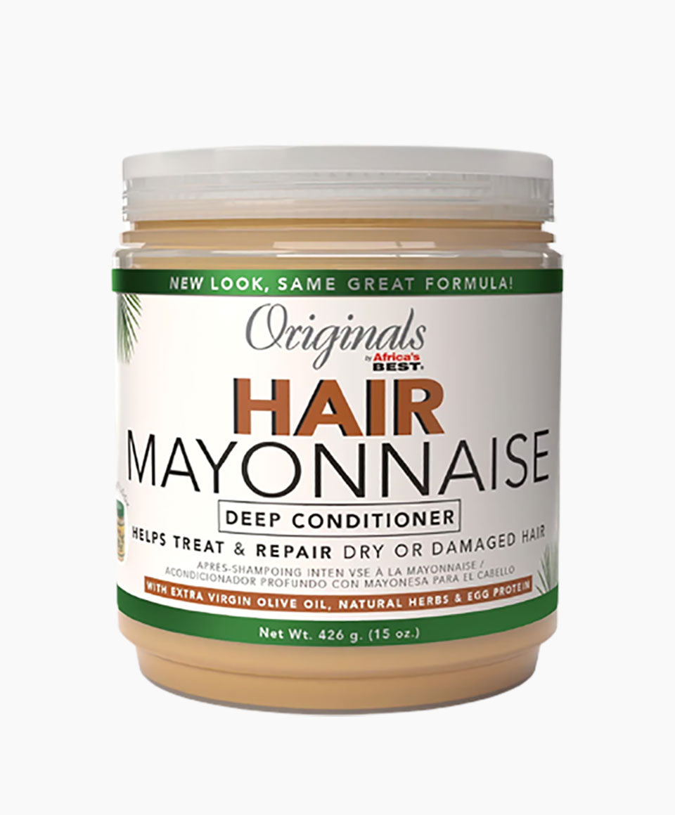 Originals by Africa's Best Hair Mayonnaise Deep Conditioner for Dry, Damaged Hair, 15 oz