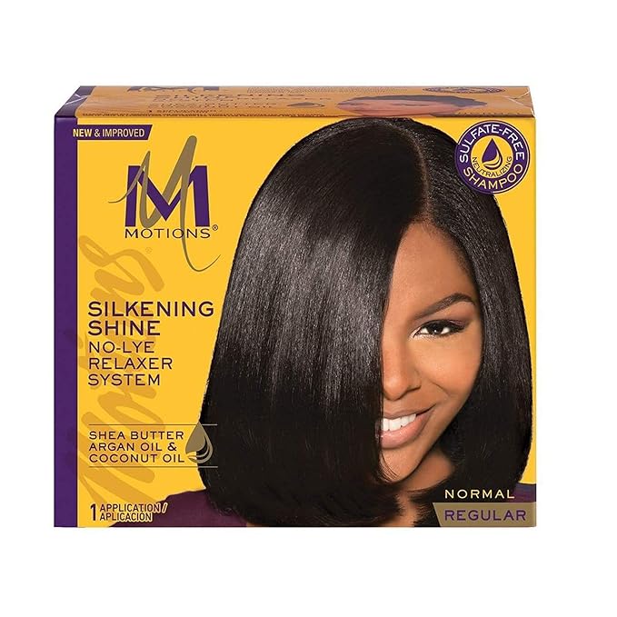 Motions at Home Silk Shine Regular Relaxer Softner Kit, Regular x-pression
