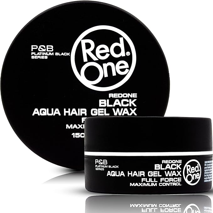 Red One Aqua Hair Wax 150ml Black x-pression