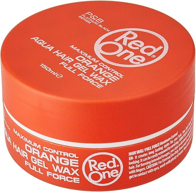 RedOne Aqua Gel Hair Wax, Orange, 150 mL x-pression