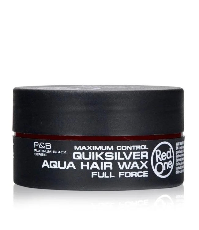 Red One Quik Silver Aqua Hair Gel Wax Full Force, 150 mL x-pression