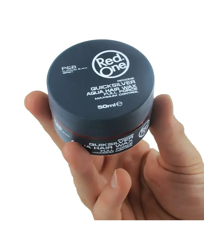 Red One Quik Silver Aqua Hair Gel Wax Full Force, 150 mL x-pression