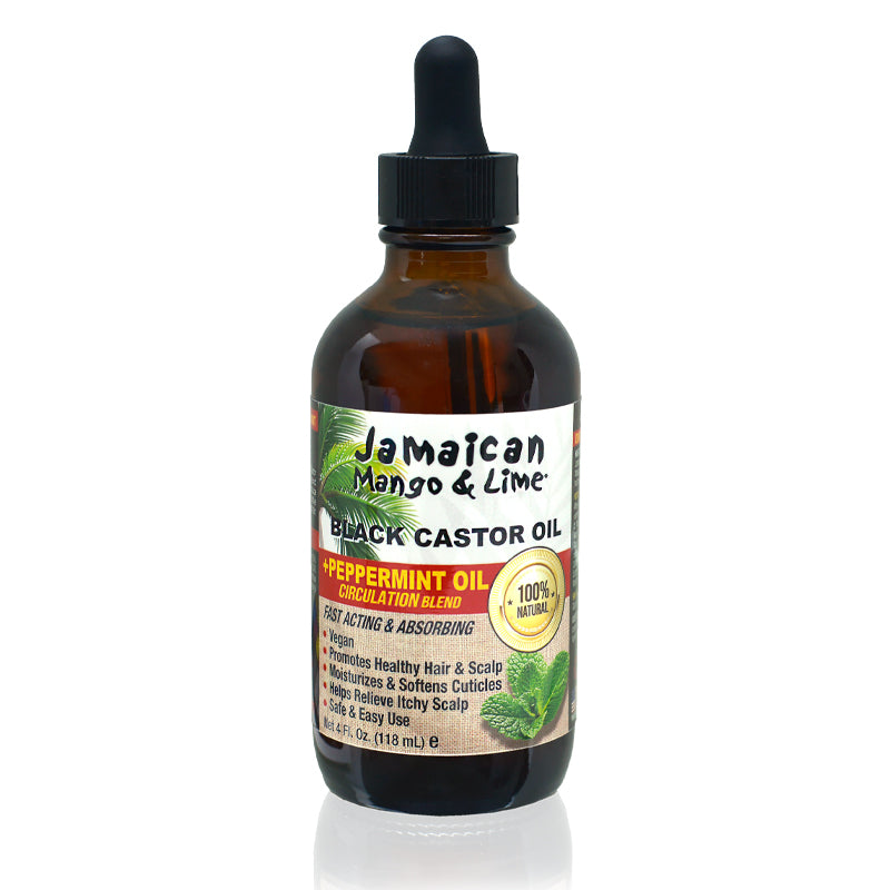 Jamaican Mango And Lime Black Castor Oil Peppermint, 4 Ounce x-pression