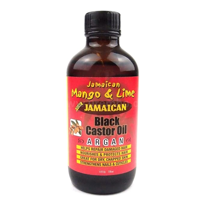 Jamaican Mango & Lime Black Castor Oil Argan , 4oz x-pression