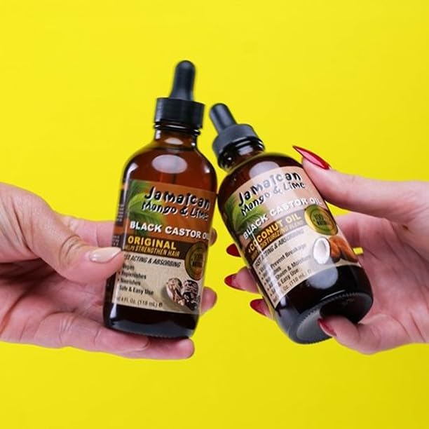 Jamaican Mango Black Castor Oil, Coconut, 4 Ounce | 8 Ounce x-pression
