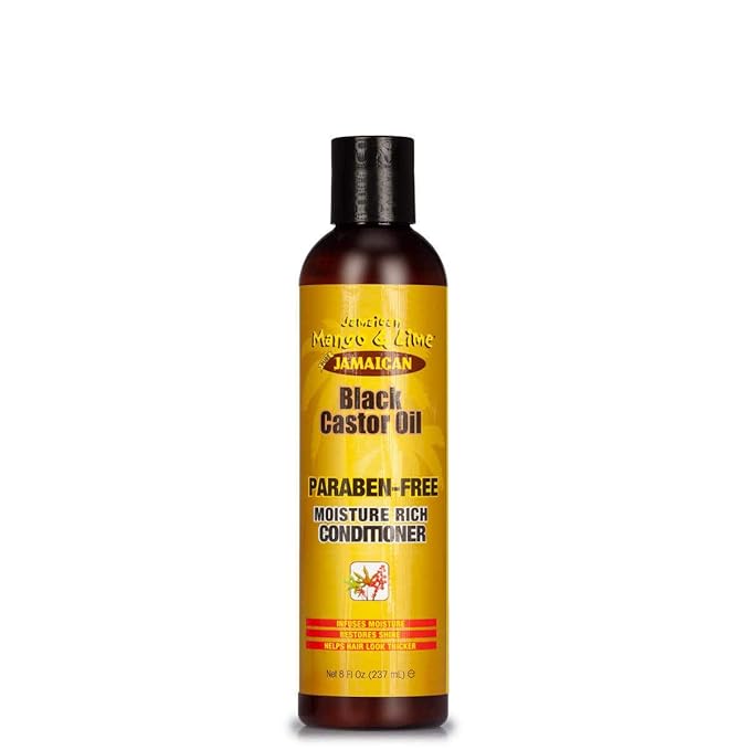 Jamaican Mango & Lime Black Castor Oil Conditioner No Paraben 8oz by Jamican Mango x-pression