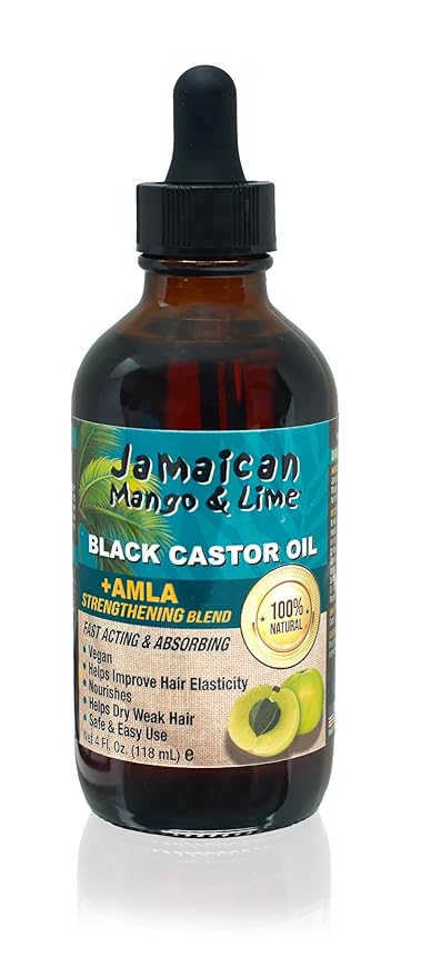 Jamaican Mango & Lime Black Castor Oil Amla , 4oz x-pression