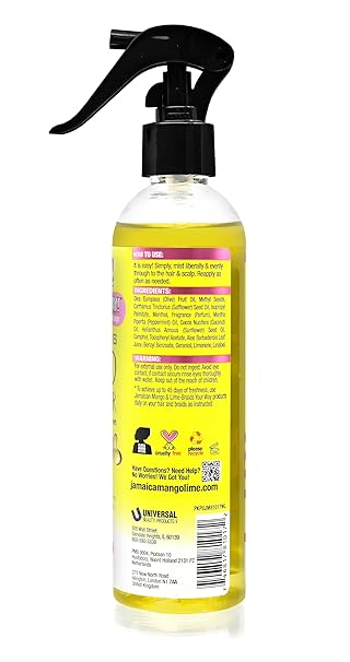Jamaican Mango & Lime 6-N-1 Soothes& Revives BRAID REFRESHER, 8 Ounce x-pression