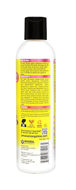 Jamaican Mango & Lime QUICK & EASY BRAID TAKEDOWN, 8 Ounce x-pression
