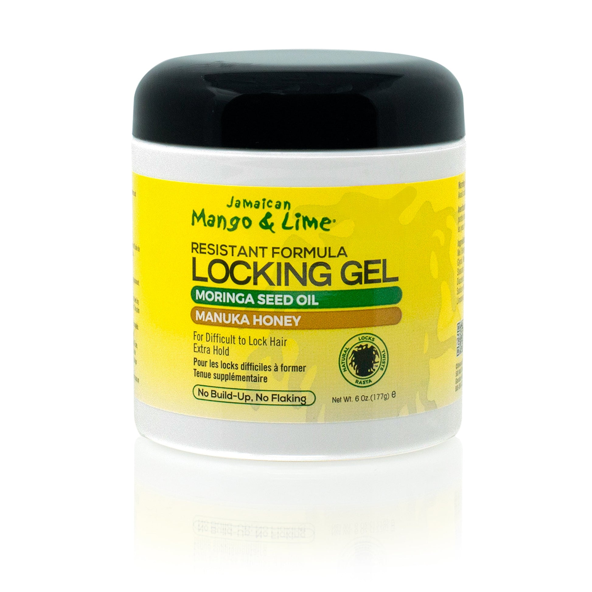 Jamaican Mango & Lime Frizz Control Jar Hair Styling & Locking Gel, Unisex, 6 oz x-pression