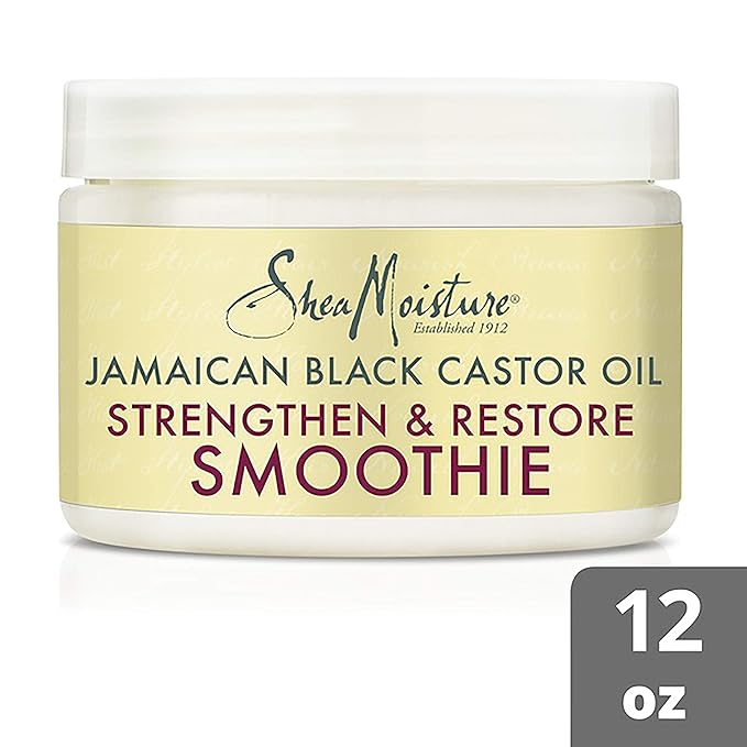 Shea Moisture Jamaican Black Castor Oil Strengthen And Restore Smoothie, 12 Ounce x-pression