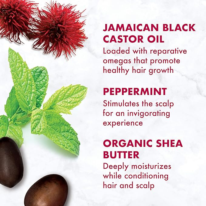 Shea Moisture Jamaican Black Castor Oil Strengthen And Restore Smoothie, 12 Ounce x-pression