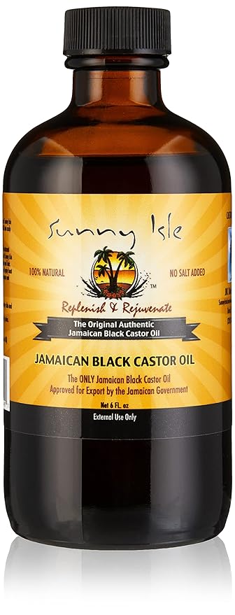 Sunny Isle 100% Natural Jamaican Black Castor Oil x-pression