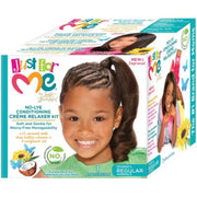 Just For Me No-Lye Conditioning Créme Relaxer Kit, Curly, Child, Regular x-pression