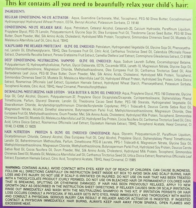 Africa'S Best Kids Organics Organic Conditioning Relaxer System With Scalpguard - No Lye Regular