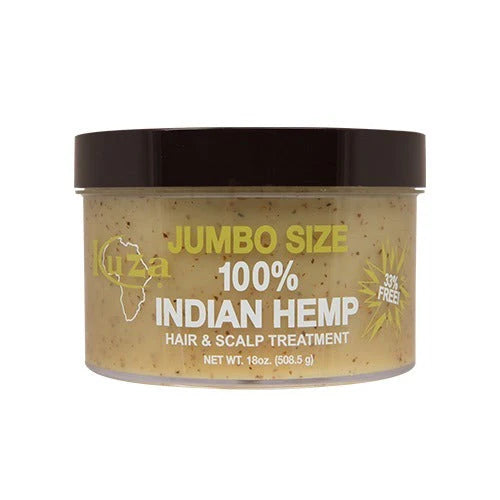 KUZA 100% Indian Hemp Hair & Scalp Treatment 8oz. 226g | 18 oz. 508.5g x-pression