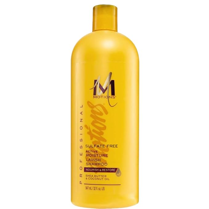 Motions Sulfate Free Active Moisture Lavish Shampoo x-pression