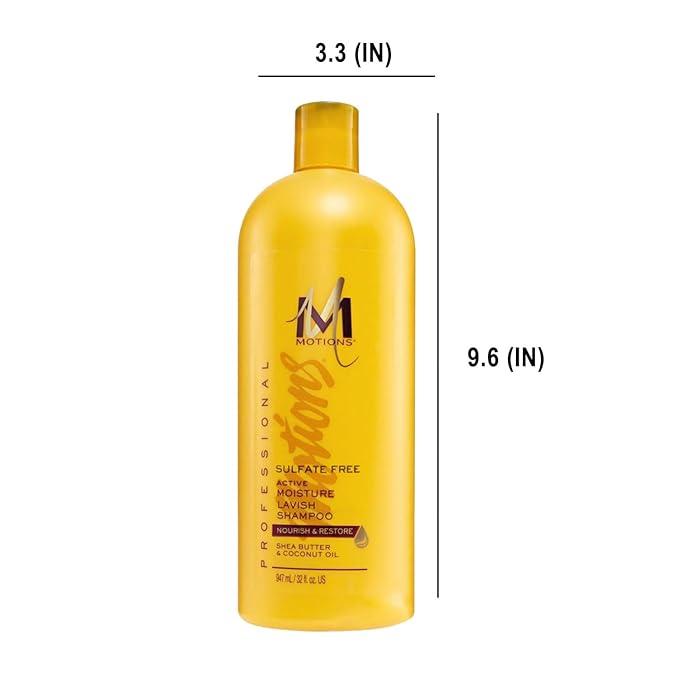 Motions Sulfate Free Active Moisture Lavish Shampoo x-pression