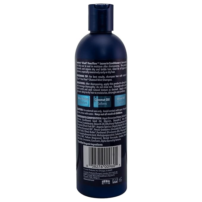 Luster's SCurl Free Flow Leave-In Conditioner, 12 Ounce x-pression