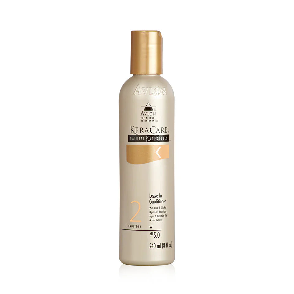 Keracare Avlon Natural Textures Leave In Conditioner for Unisex, 8 Ounce