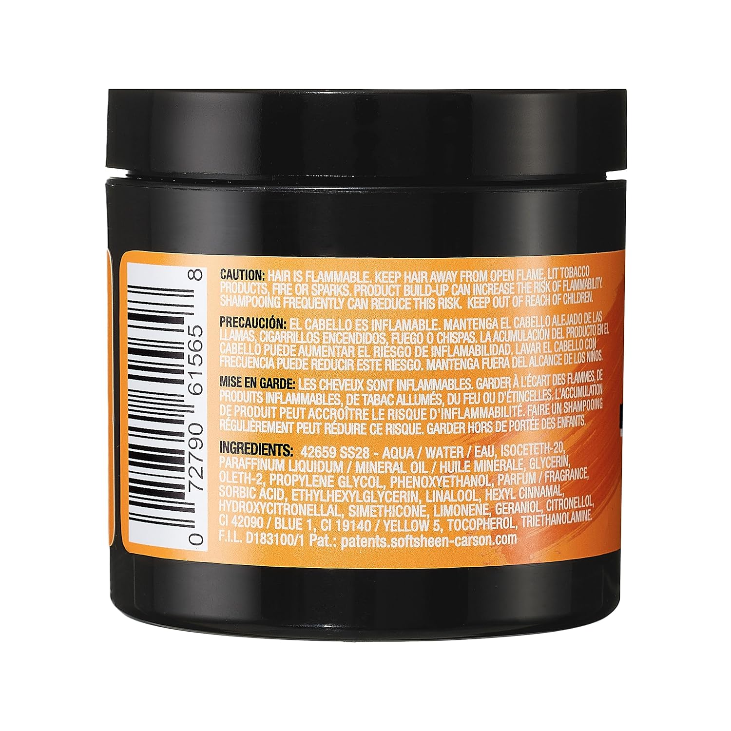 SoftSheen-Carson Let's Jam! Shining and Conditioning Hair Gel by Dark and Lovely, Extra Hold, All Hair Types, Styling Gel Great for Braiding, Twisting & Smooth Edges, Extra Hold, 4.4 oz x-pression