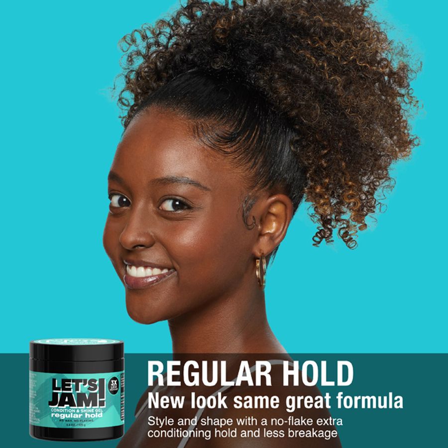 Soft-sheen Carson Let's Jam Shining And Conditioning Gel, Regular Hold 4.4 Ounce x-pression