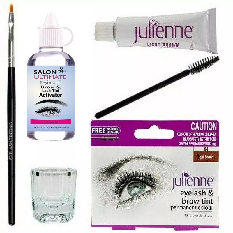 JULIENNE PROFESSIONAL EYELASH EYEBROW TINT DYE TINTING LASH BROW STRICTLY HIVE x-pression
