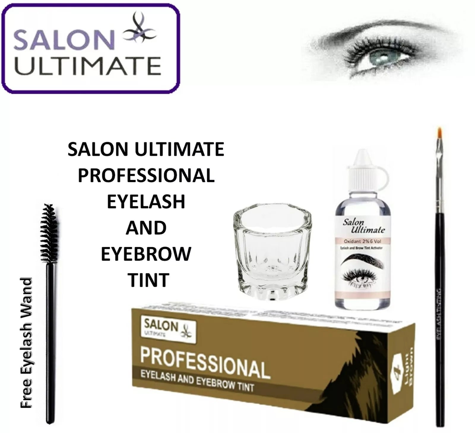 EYELASH EYEBROW TINT DYE TINTING LASH BROW PROFESSIONAL SALON ULTIMATE HIVE x-pression
