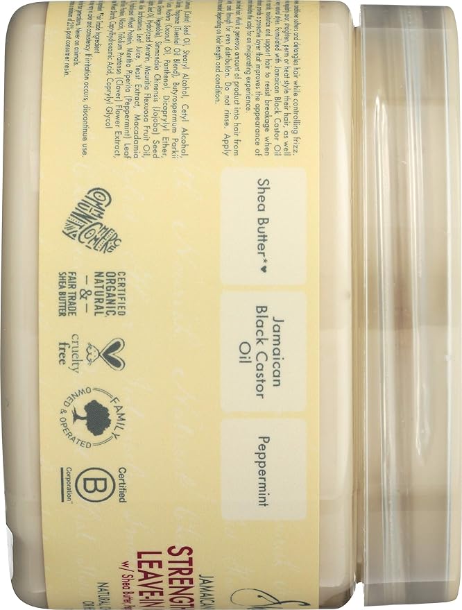 SHEA MOISTURE Jamaican Black Castor Oil Strengthen Grow & Restore Leave In Conditioner x-pression