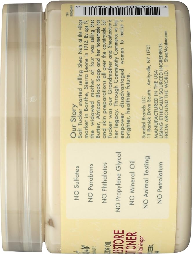 SHEA MOISTURE Jamaican Black Castor Oil Strengthen Grow & Restore Leave In Conditioner x-pression