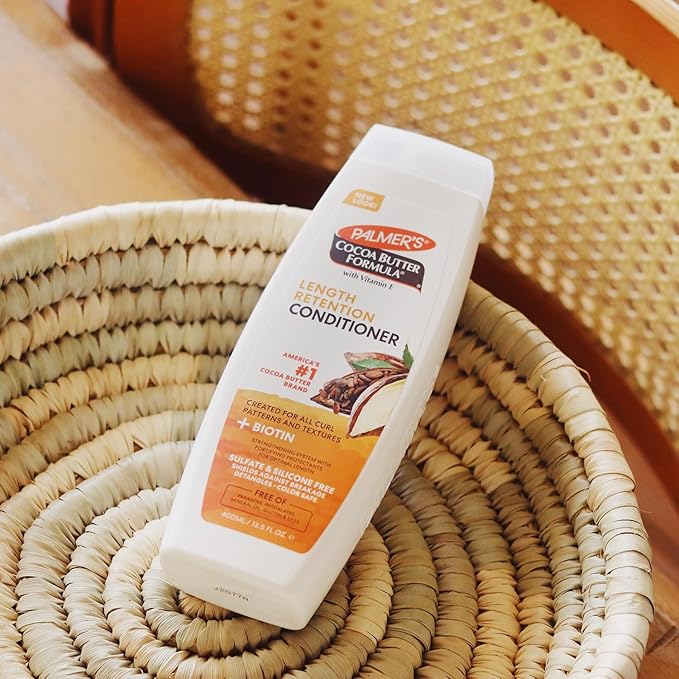 Palmer's Cocoa Butter & Biotin Conditioner for Length Retention, Strengthening& Enhanced Shine - 400ml x-pression
