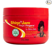 Shine N Jam Magic Fingers For Braiders Firm Hold , 8 Ounce x-pression