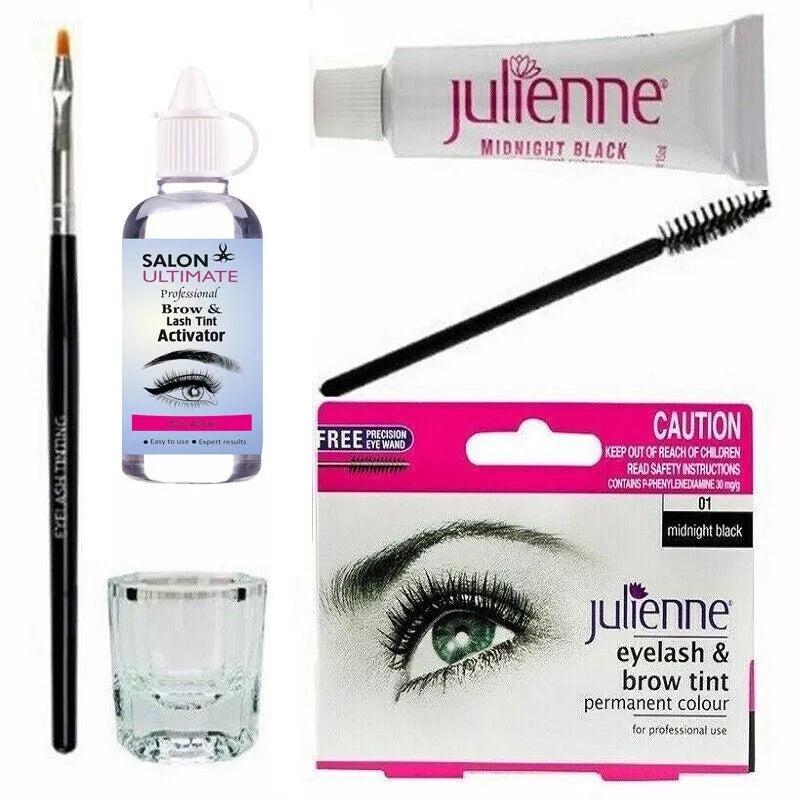 JULIENNE PROFESSIONAL EYELASH EYEBROW TINT DYE TINTING LASH BROW STRICTLY HIVE x-pression