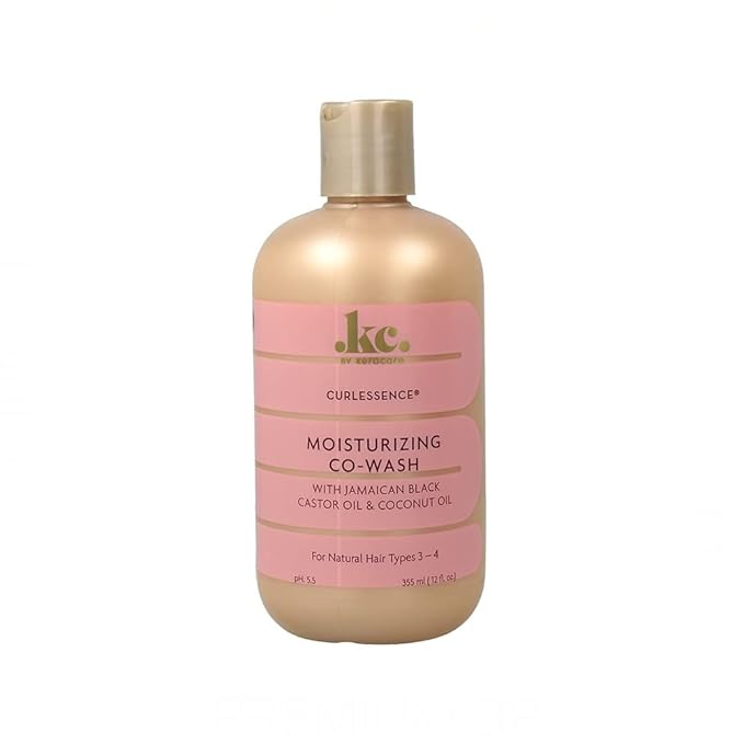 KeraCare Curl essence Moisturizing Co-Wash Jamaican Castor Oil & Coconut Oil, 12 oz