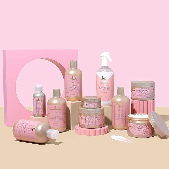 KeraCare CurlEssence Moisturizing Coconut Edge Control 2.3 oz - With Jamaican Black Castor Oil & Coconut Oil - Lasting Hold while Adding Moisture - No Flaking or Stickiness