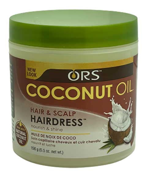ORS Coconut Oil Hair and Scalp Hair Dress, 5.5oz x-pression