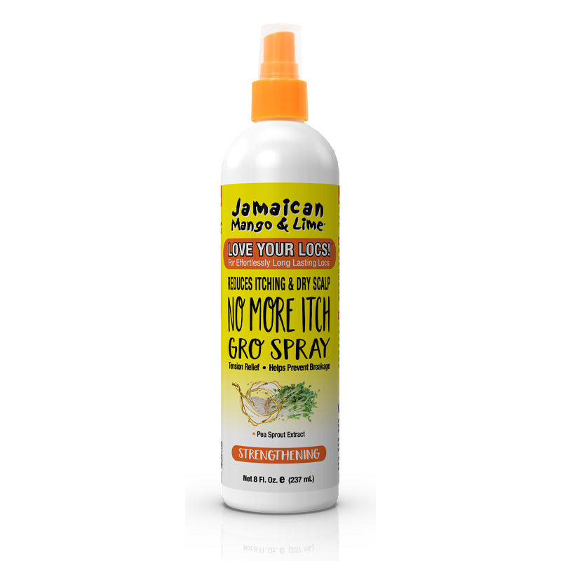Jamaican Mango & Lime No More Itch Gro Spray, 8 Ounce x-pression
