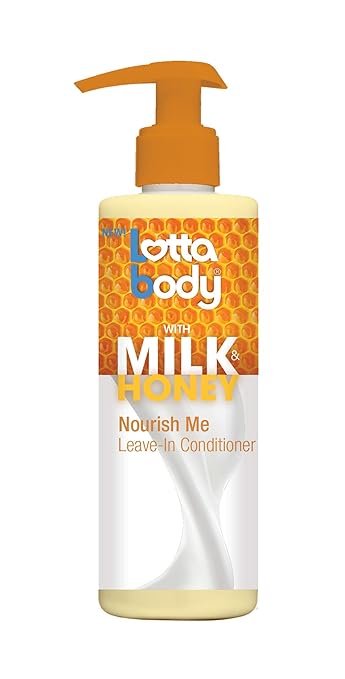 Lotta Body Nourish Me Leave In Conditioner, Milk & Honey Formula to Lock In, 8 Ounce x-pression