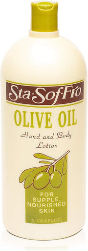 Sta Sof Fro Olive Oil Hand and Body Lotion, 33.8 Ounce x-pression